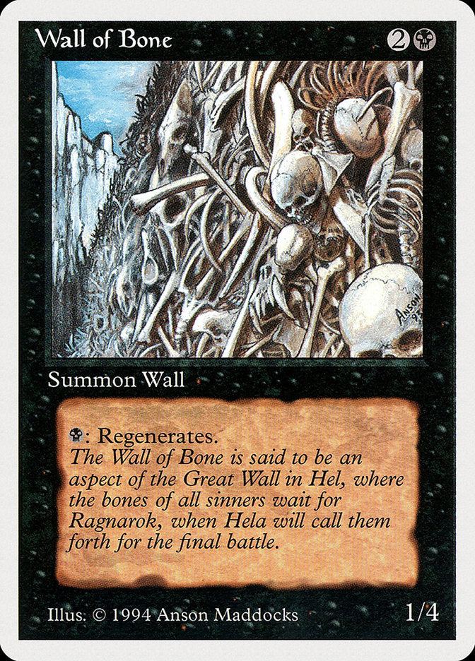 Wall of Bone [Summer Magic / Edgar] | PLUS EV GAMES 