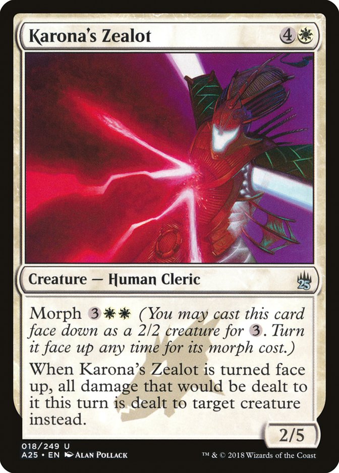 Karona's Zealot [Masters 25] | PLUS EV GAMES 