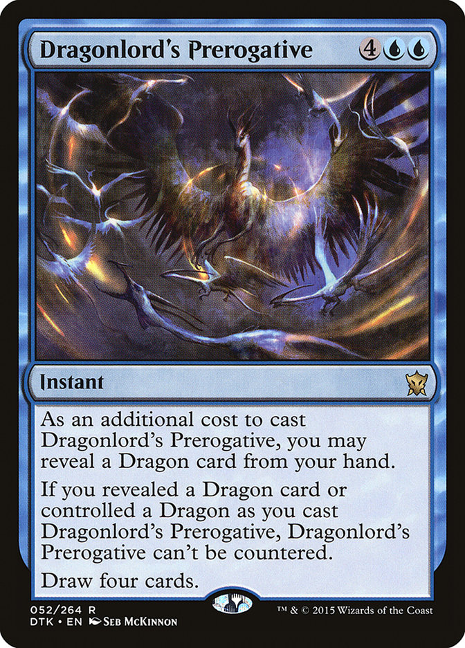 Dragonlord's Prerogative [Dragons of Tarkir] | PLUS EV GAMES 