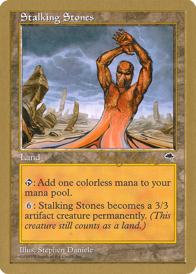 Stalking Stones (Randy Buehler) [World Championship Decks 1998] | PLUS EV GAMES 