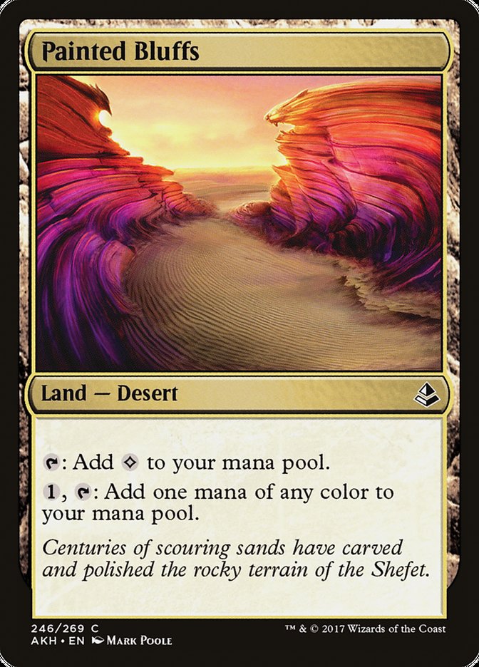 Painted Bluffs [Amonkhet] | PLUS EV GAMES 