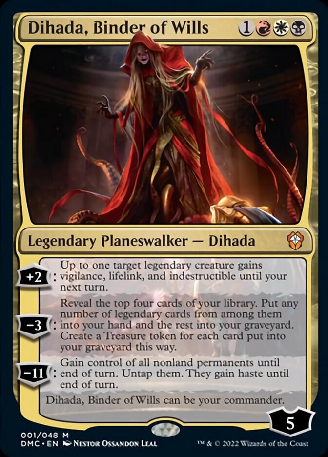 Dihada, Binder of Wills [Dominaria United Commander] | PLUS EV GAMES 