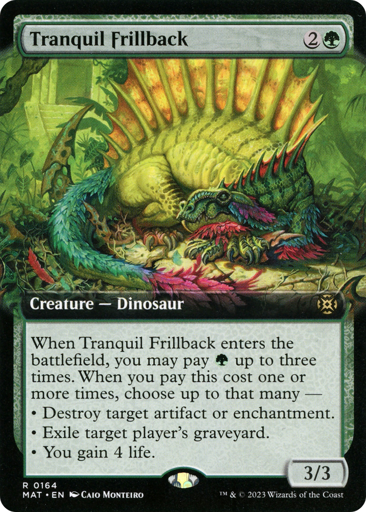 Tranquil Frillback (Extended Art) [March of the Machine: The Aftermath] | PLUS EV GAMES 