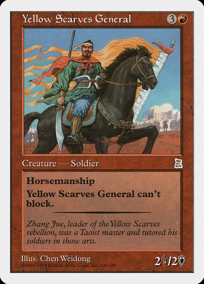 Yellow Scarves General [Portal Three Kingdoms] | PLUS EV GAMES 