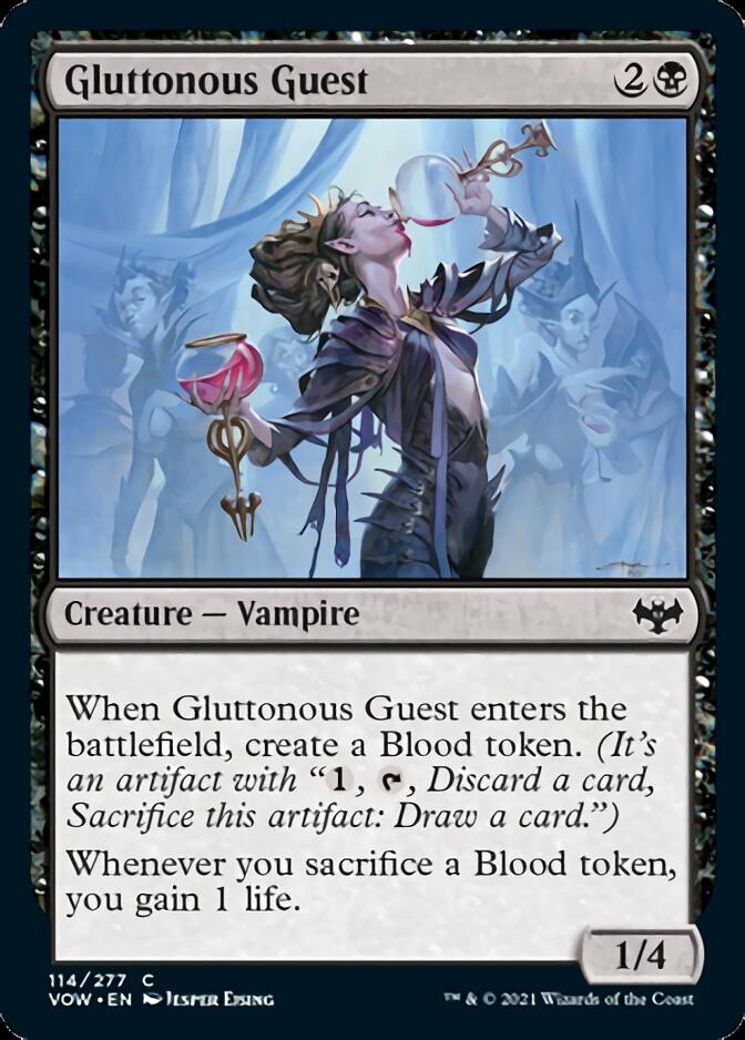 Gluttonous Guest [Innistrad: Crimson Vow] | PLUS EV GAMES 
