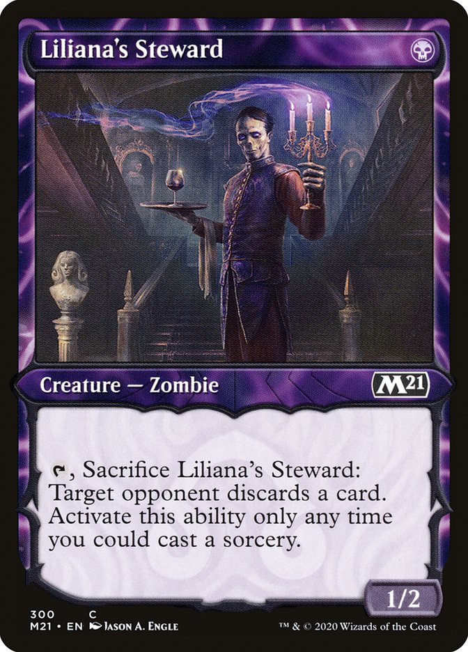 Liliana's Steward (Showcase) [Core Set 2021] | PLUS EV GAMES 