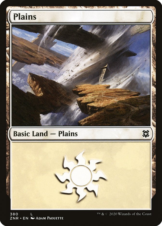 Plains (380) [Zendikar Rising] | PLUS EV GAMES 