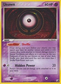 Unown (O) (O/28) [EX: Unseen Forces] | PLUS EV GAMES 