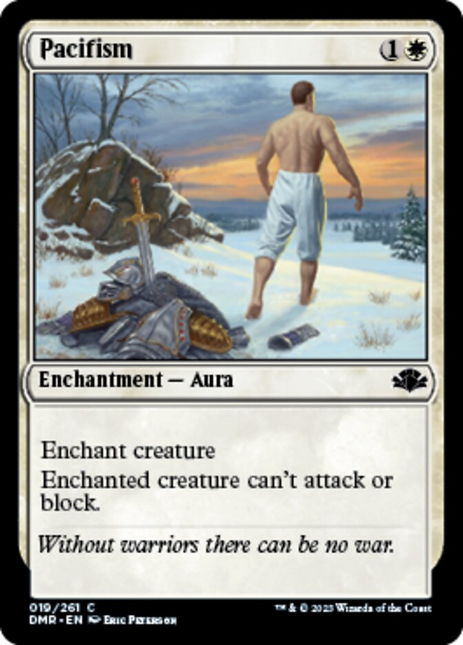 Pacifism [Dominaria Remastered] | PLUS EV GAMES 