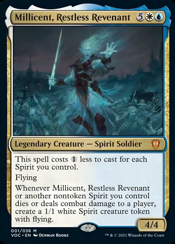 Millicent, Restless Revenant (Display Commander) [Innistrad: Crimson Vow Commander] | PLUS EV GAMES 