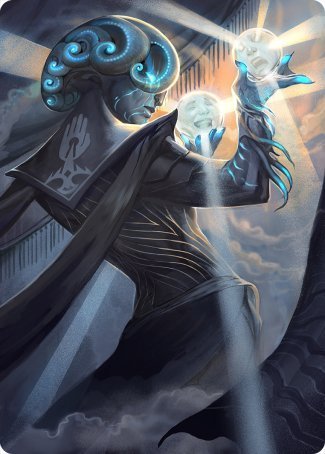 Queza, Augur of Agonies Art Card [Streets of New Capenna Art Series] | PLUS EV GAMES 