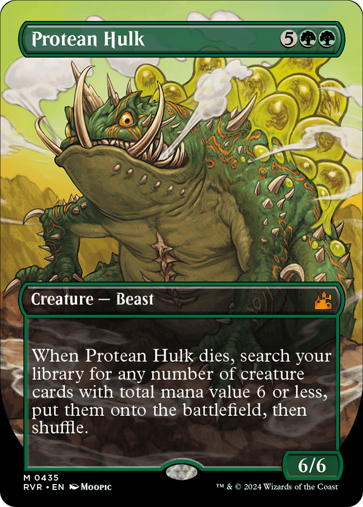 Protean Hulk (Anime Borderless) [Ravnica Remastered] | PLUS EV GAMES 