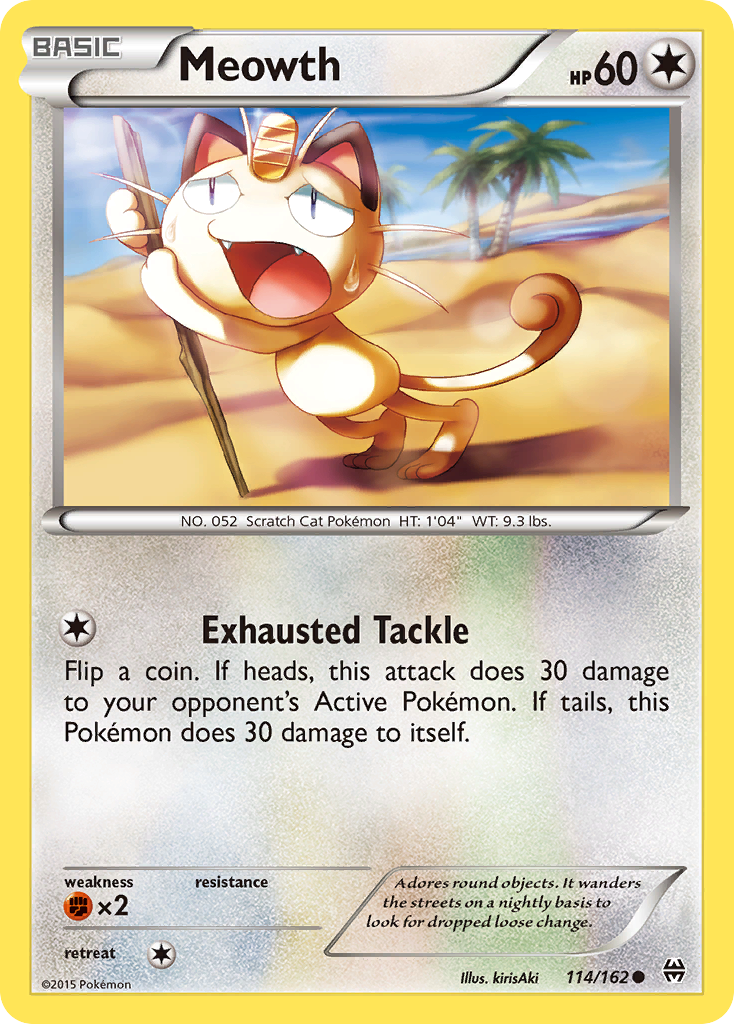 Meowth [BREAKthrough] | PLUS EV GAMES 