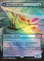 Thing in the Ice // Awoken Horror (Borderless Alternate Art) [Regional Championship Qualifiers 2023] | PLUS EV GAMES 