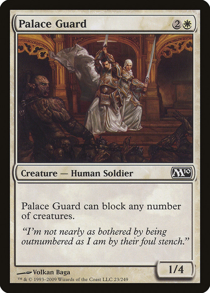 Palace Guard [Magic 2010] | PLUS EV GAMES 