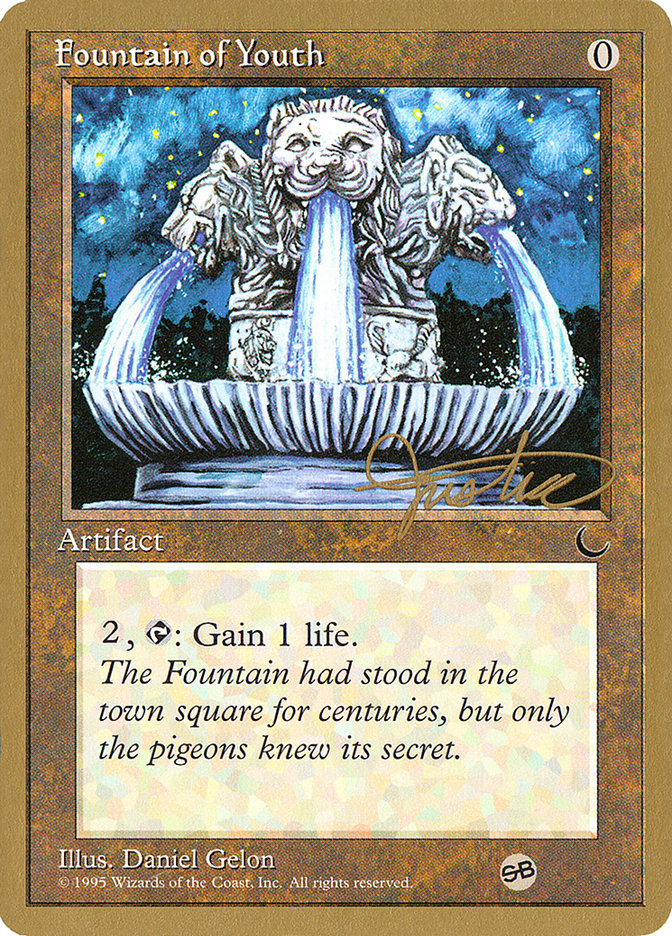 Fountain of Youth (Mark Justice) (SB) [Pro Tour Collector Set] | PLUS EV GAMES 