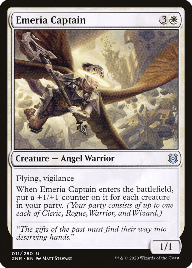 Emeria Captain [Zendikar Rising] | PLUS EV GAMES 