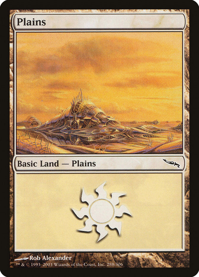 Plains (288) [Mirrodin] | PLUS EV GAMES 