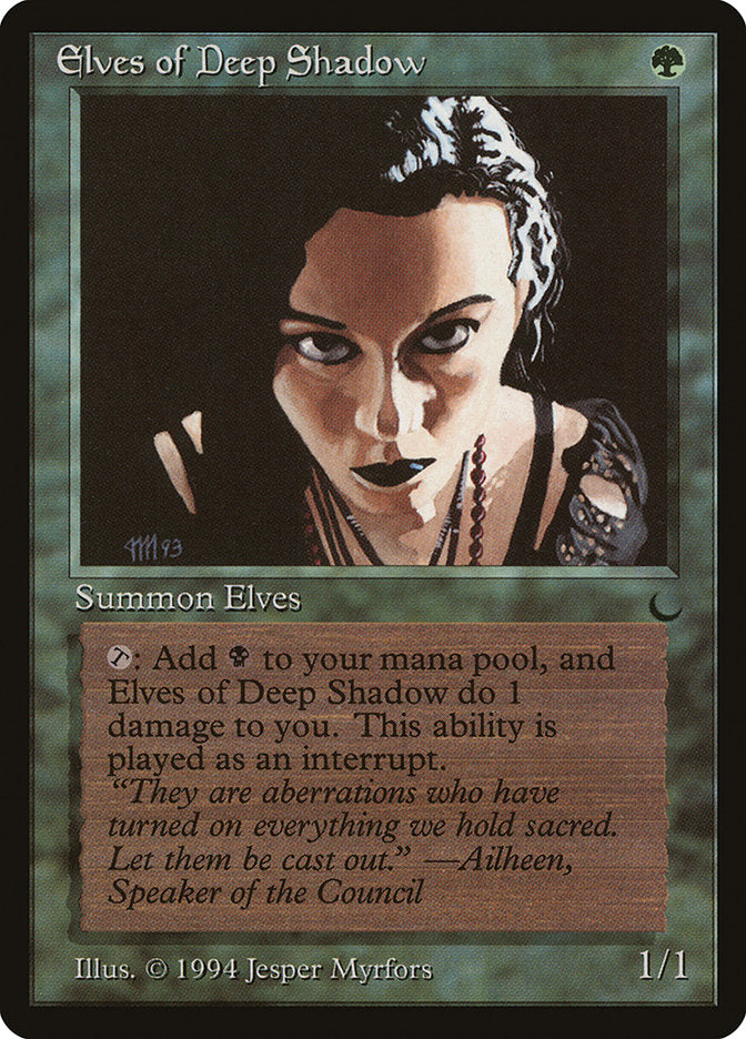 Elves of Deep Shadow [The Dark] | PLUS EV GAMES 