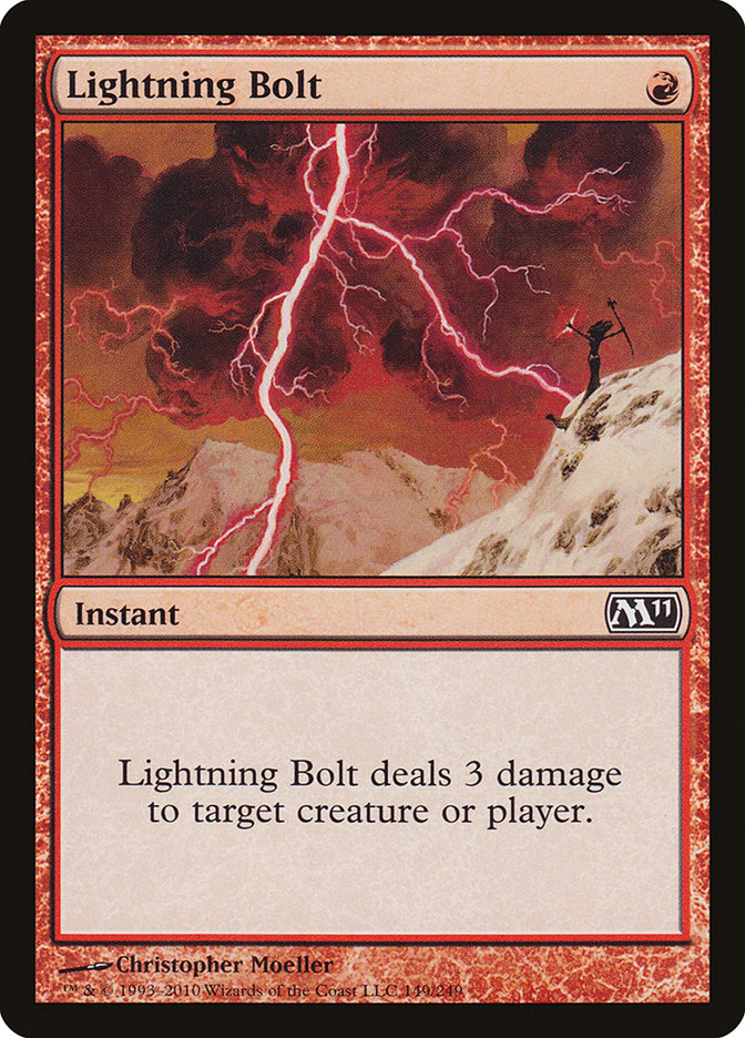 Lightning Bolt [Magic 2011] | PLUS EV GAMES 