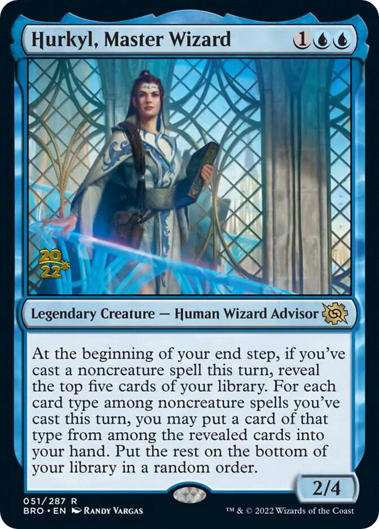 Hurkyl, Master Wizard [The Brothers' War: Prerelease Promos] | PLUS EV GAMES 