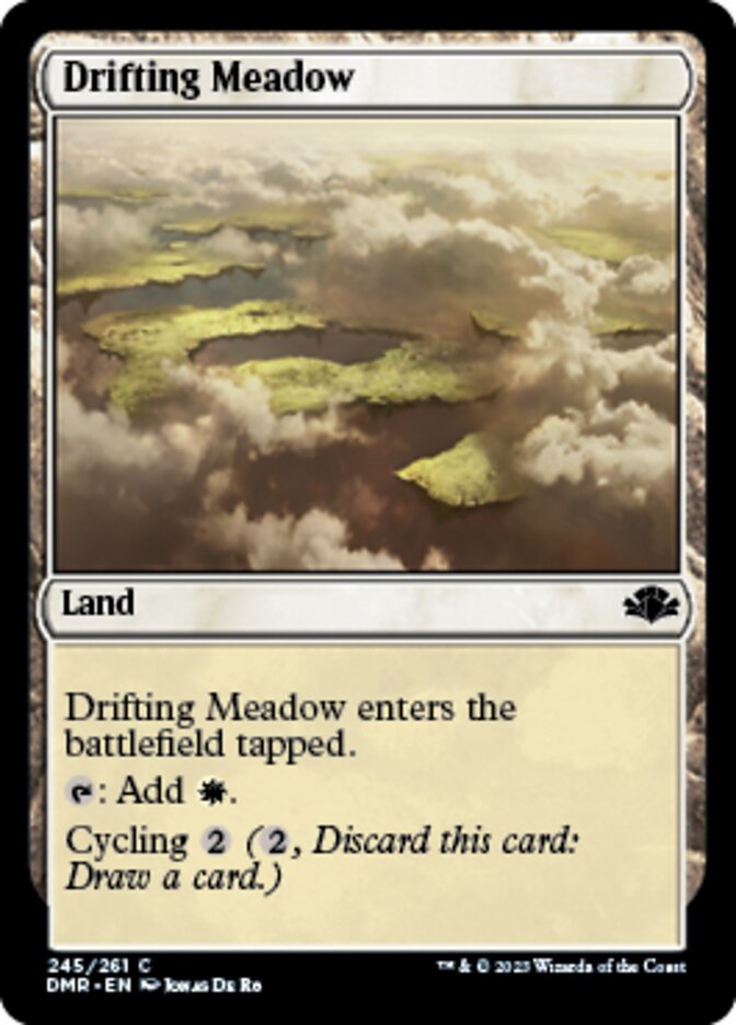 Drifting Meadow [Dominaria Remastered] | PLUS EV GAMES 