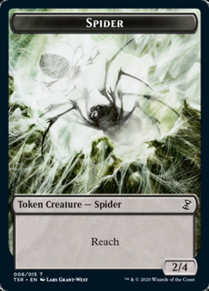 Spider Token [Time Spiral Remastered Tokens] | PLUS EV GAMES 