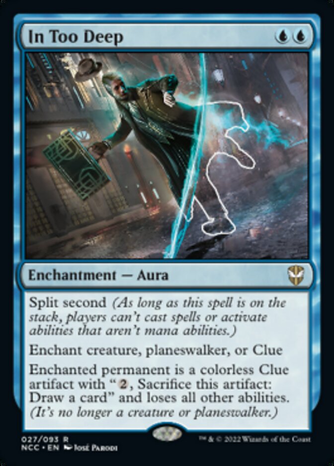 In Too Deep [Streets of New Capenna Commander] | PLUS EV GAMES 