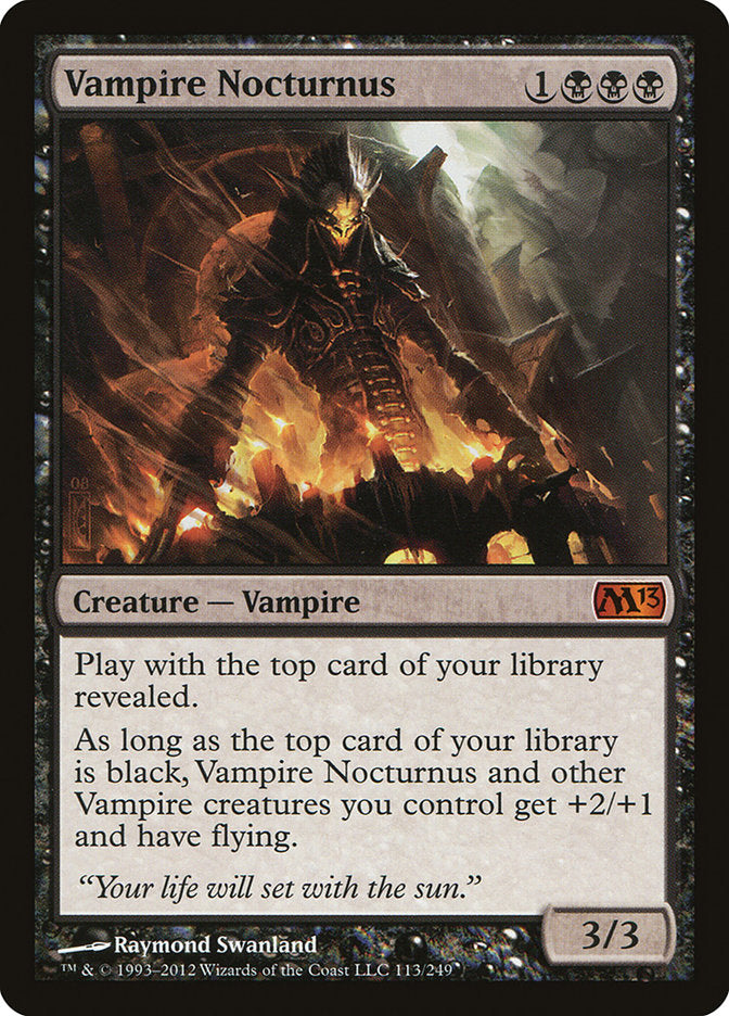 Vampire Nocturnus [Magic 2013] | PLUS EV GAMES 