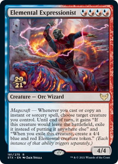 Elemental Expressionist [Strixhaven: School of Mages Prerelease Promos] | PLUS EV GAMES 