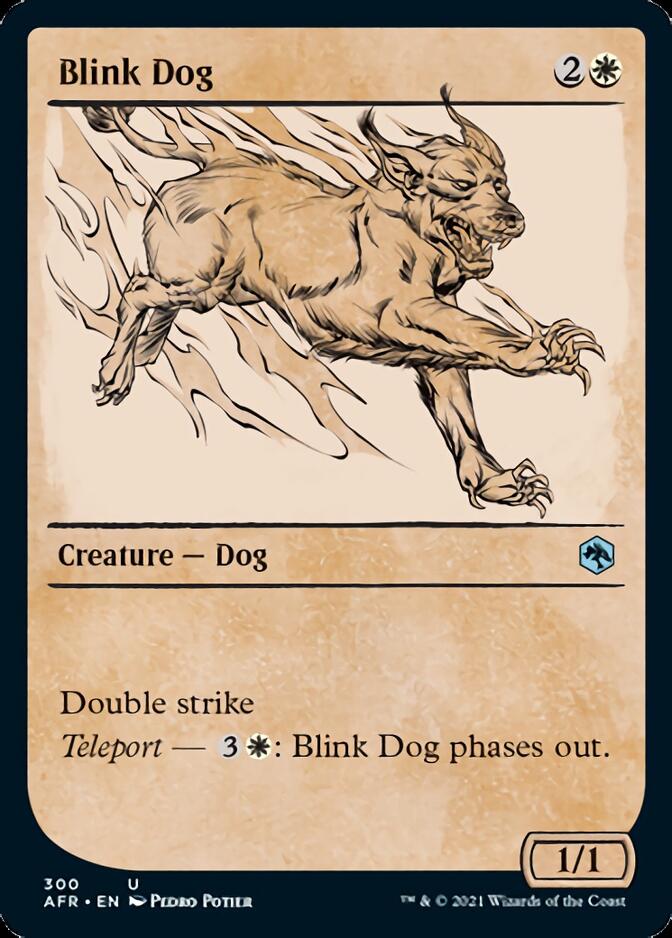 Blink Dog (Showcase) [Dungeons & Dragons: Adventures in the Forgotten Realms] | PLUS EV GAMES 
