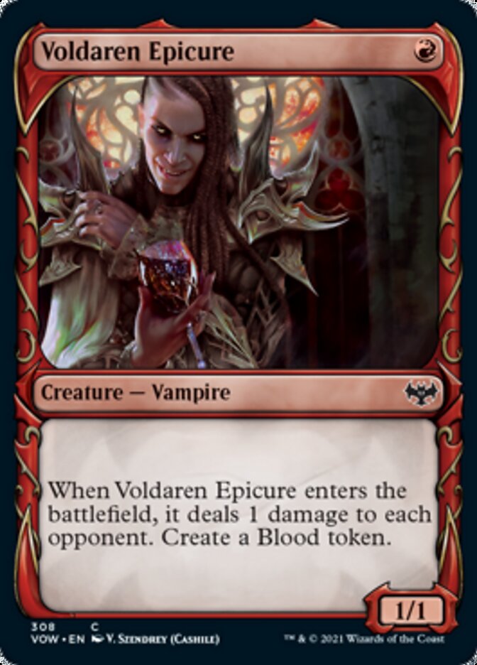 Voldaren Epicure (Showcase Fang Frame) [Innistrad: Crimson Vow] | PLUS EV GAMES 