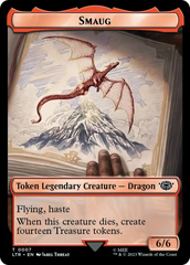 Food (09) // Smaug Double-Sided Token [The Lord of the Rings: Tales of Middle-Earth Tokens] | PLUS EV GAMES 