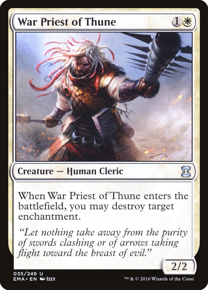 War Priest of Thune [Eternal Masters] | PLUS EV GAMES 