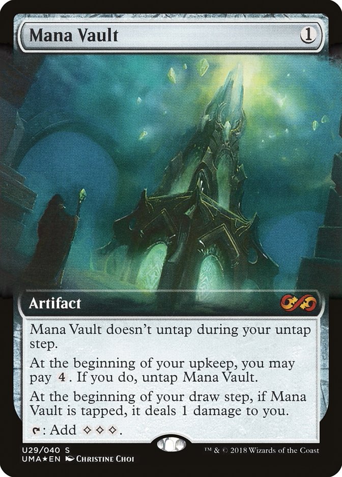 Mana Vault (Topper) [Ultimate Box Topper] | PLUS EV GAMES 