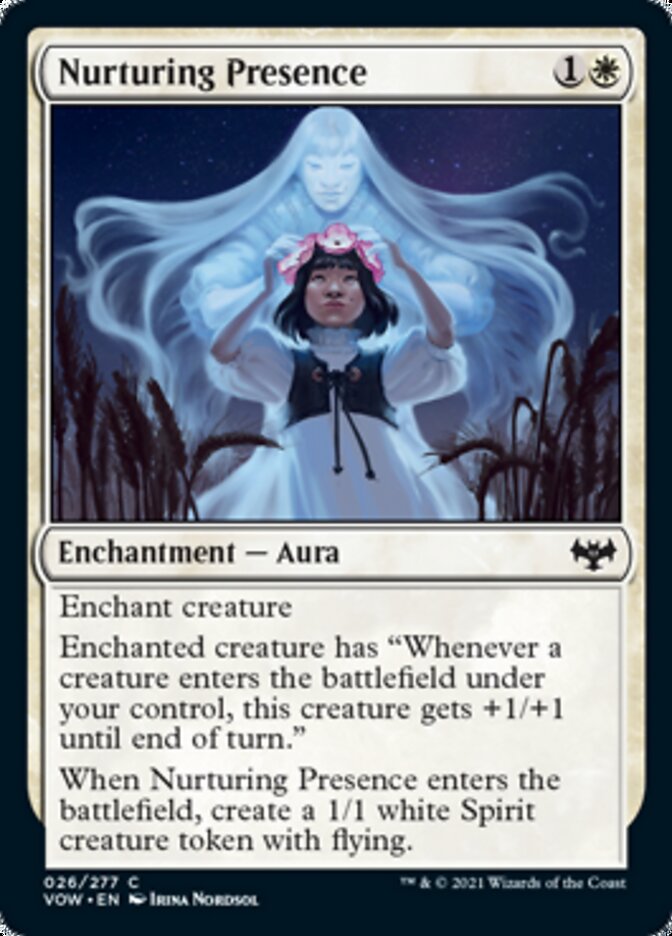 Nurturing Presence [Innistrad: Crimson Vow] | PLUS EV GAMES 