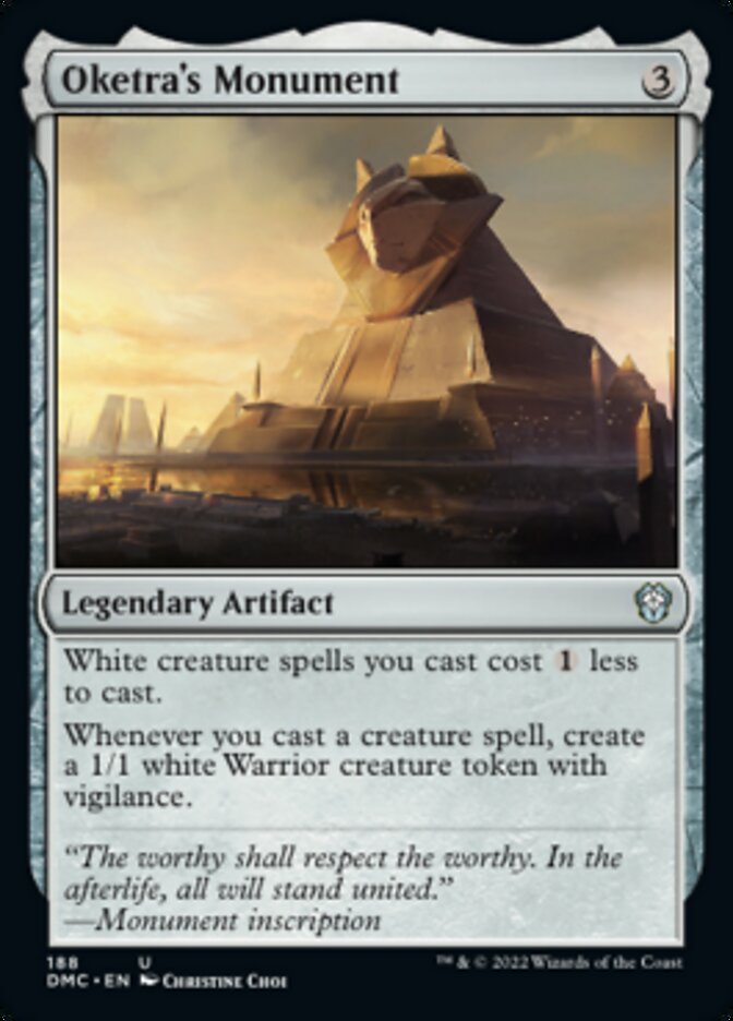 Oketra's Monument [Dominaria United Commander] | PLUS EV GAMES 