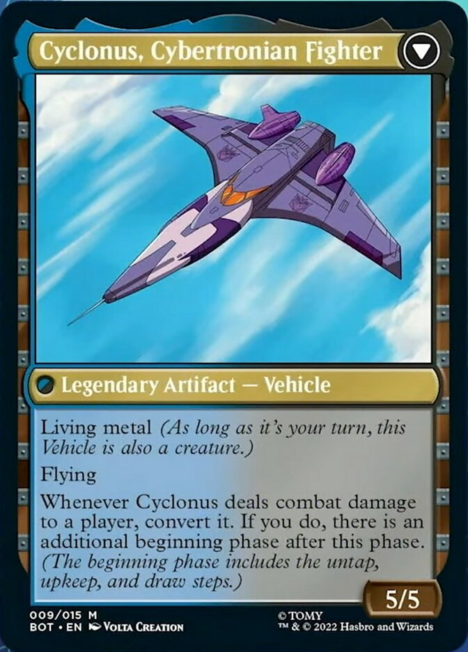 Cyclonus, the Saboteur // Cyclonus, Cybertronian Fighter [Universes Beyond: Transformers] | PLUS EV GAMES 