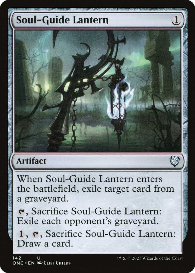 Soul-Guide Lantern [Phyrexia: All Will Be One Commander] | PLUS EV GAMES 