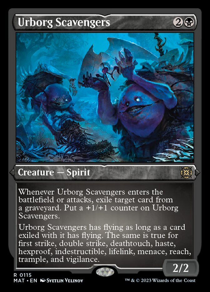 Urborg Scavengers (Foil Etched) [March of the Machine: The Aftermath] | PLUS EV GAMES 