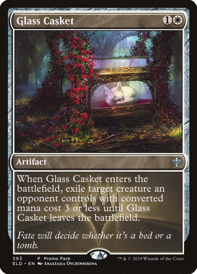 Glass Casket (Promo Pack) [Throne of Eldraine Promos] | PLUS EV GAMES 