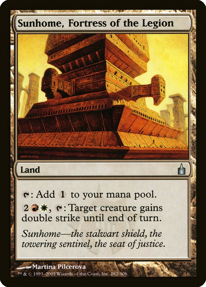 Sunhome, Fortress of the Legion [Ravnica: City of Guilds] | PLUS EV GAMES 