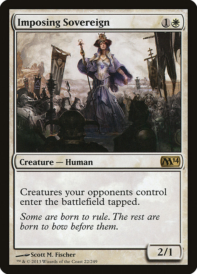 Imposing Sovereign [Magic 2014] | PLUS EV GAMES 