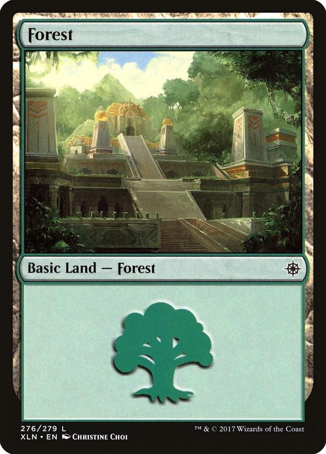 Forest (276) [Ixalan] | PLUS EV GAMES 