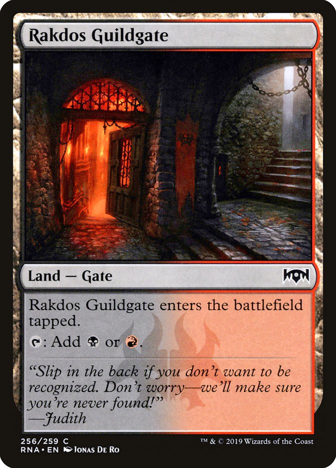 Rakdos Guildgate (256/259) [Ravnica Allegiance] | PLUS EV GAMES 