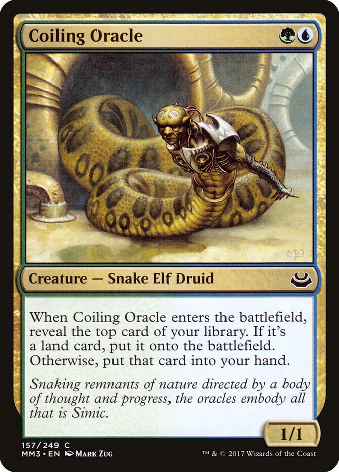Coiling Oracle [Modern Masters 2017] | PLUS EV GAMES 