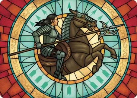 Tori D'Avenant, Fury Rider Art Card [Dominaria United Art Series] | PLUS EV GAMES 