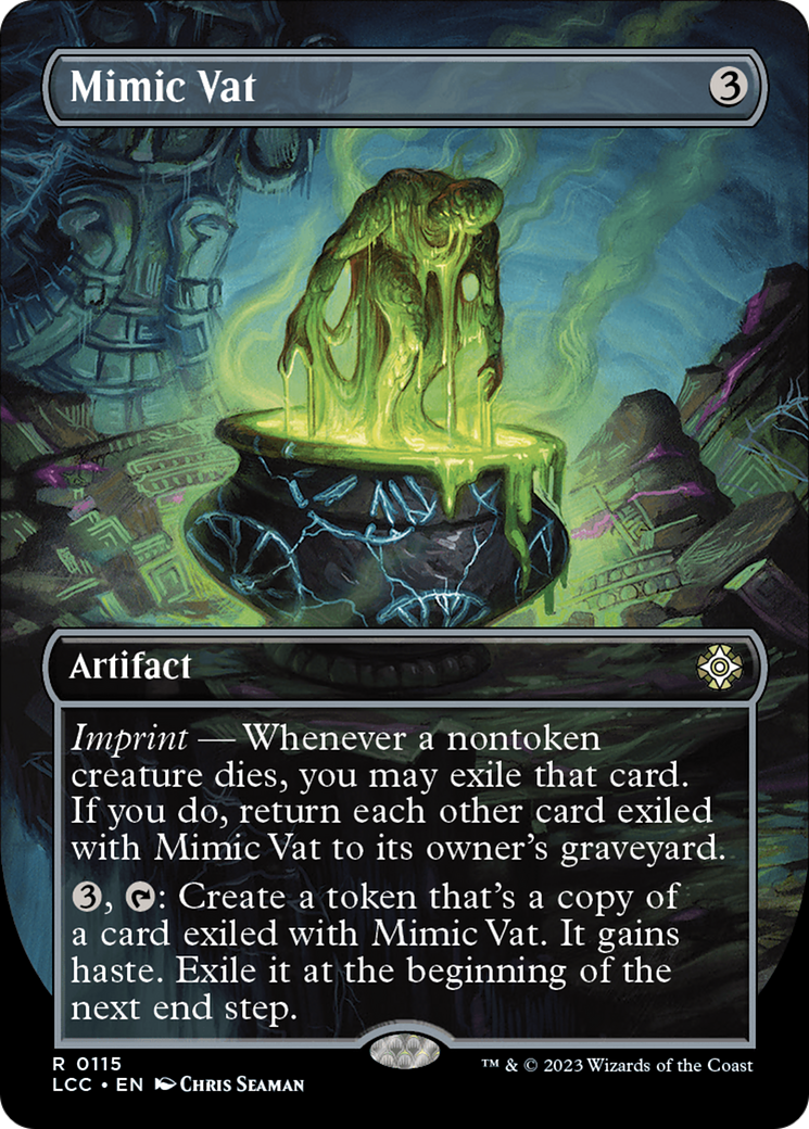 Mimic Vat (Borderless) [The Lost Caverns of Ixalan Commander] | PLUS EV GAMES 