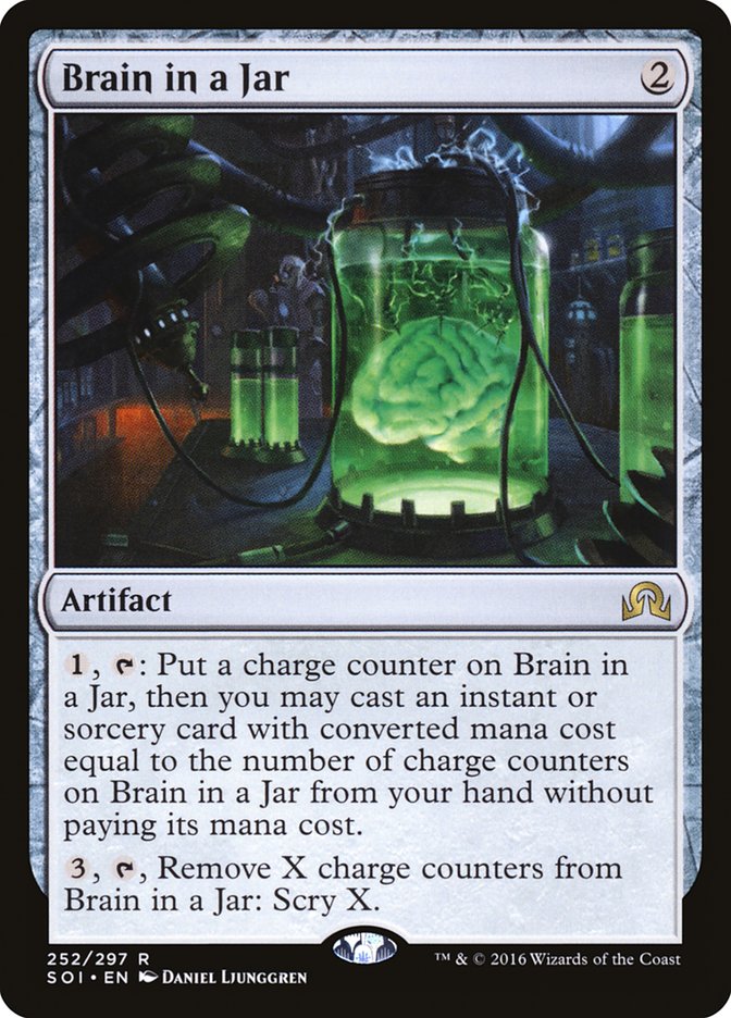 Brain in a Jar [Shadows over Innistrad] | PLUS EV GAMES 