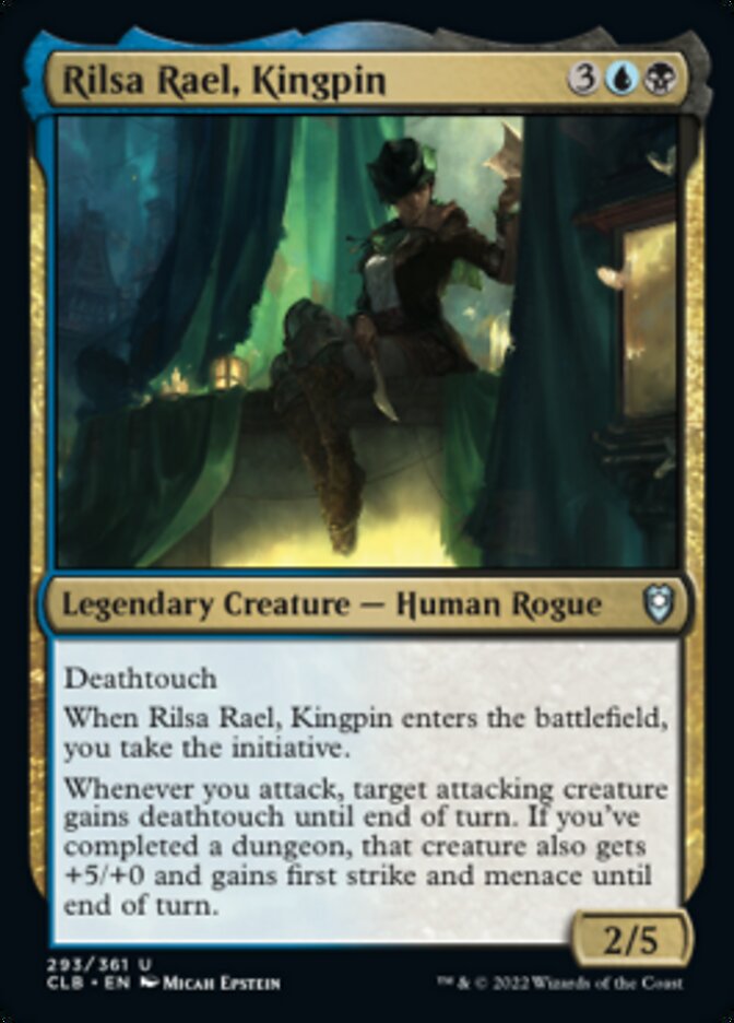Rilsa Rael, Kingpin [Commander Legends: Battle for Baldur's Gate] | PLUS EV GAMES 